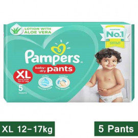 PAMPERS BABY DRY PANTS (XL) 5PAD